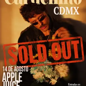 CARDELLINO EN VIVO EN CDMX | APPLE JUICE | 20:00 HRS | SOLD OUT |
